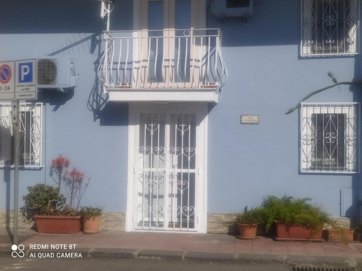 La Casetta Azzurra NAXOS Giardini-Naxos Kültér fotó